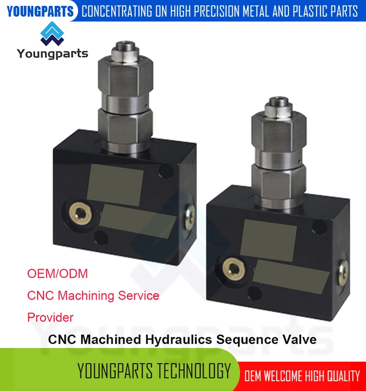 Achieve Accurate Control with CNC-Turned Sequence Valves: Direct Acting and External Pilot