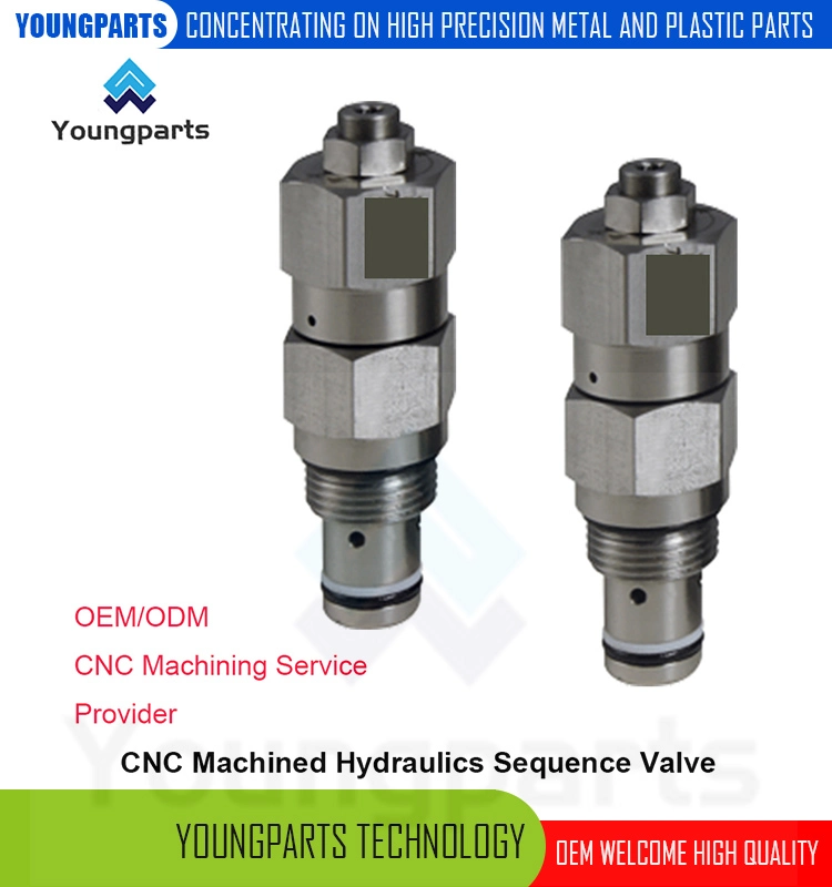 Achieve Accurate Control with CNC-Turned Sequence Valves: Direct Acting and External Pilot